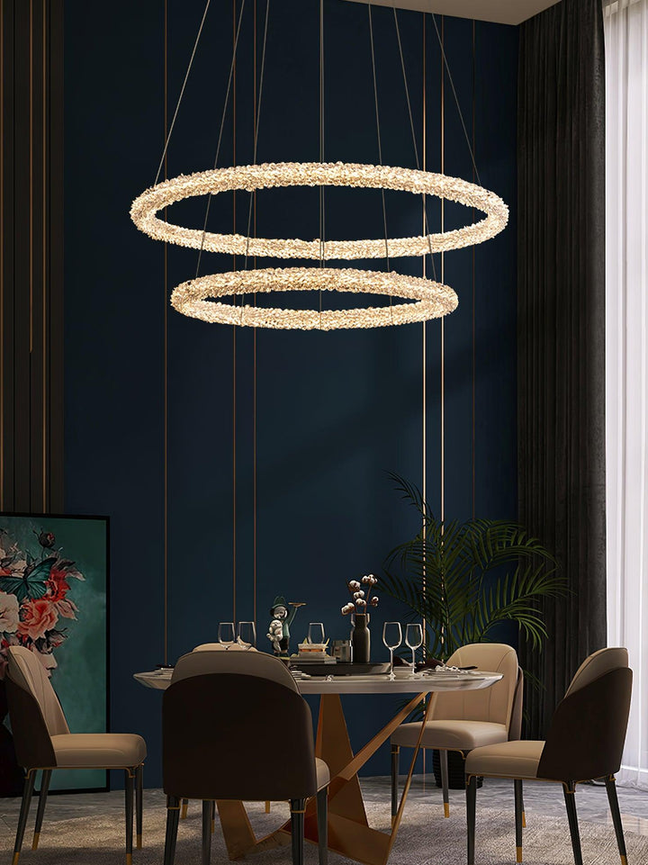 Ring Crystal Chandeliers - Vakkerlight