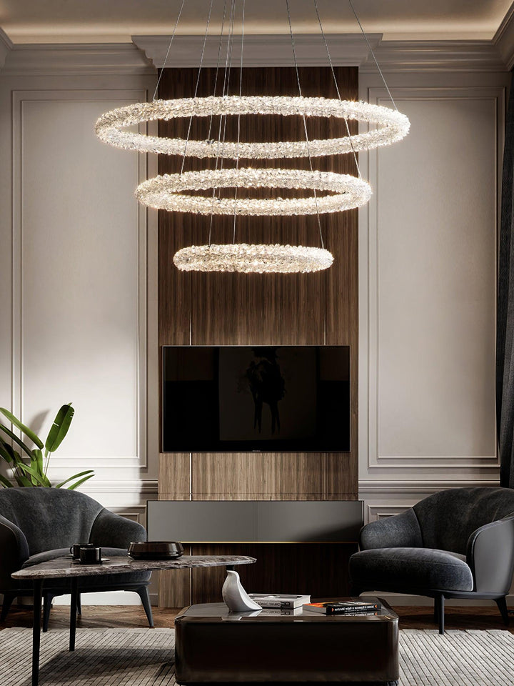 Ring Crystal Chandeliers - Vakkerlight