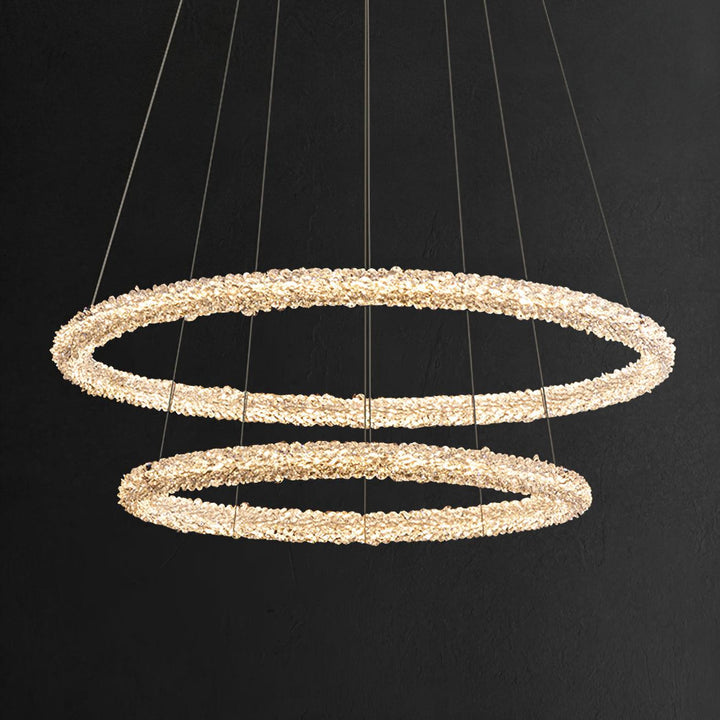 Ring Crystal Chandeliers - Vakkerlight