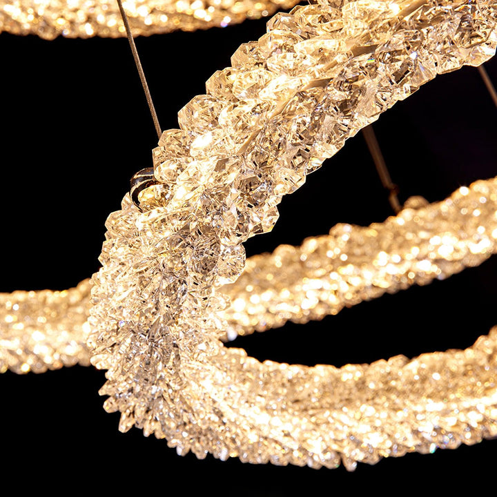 Ring Crystal Chandeliers - Vakkerlight