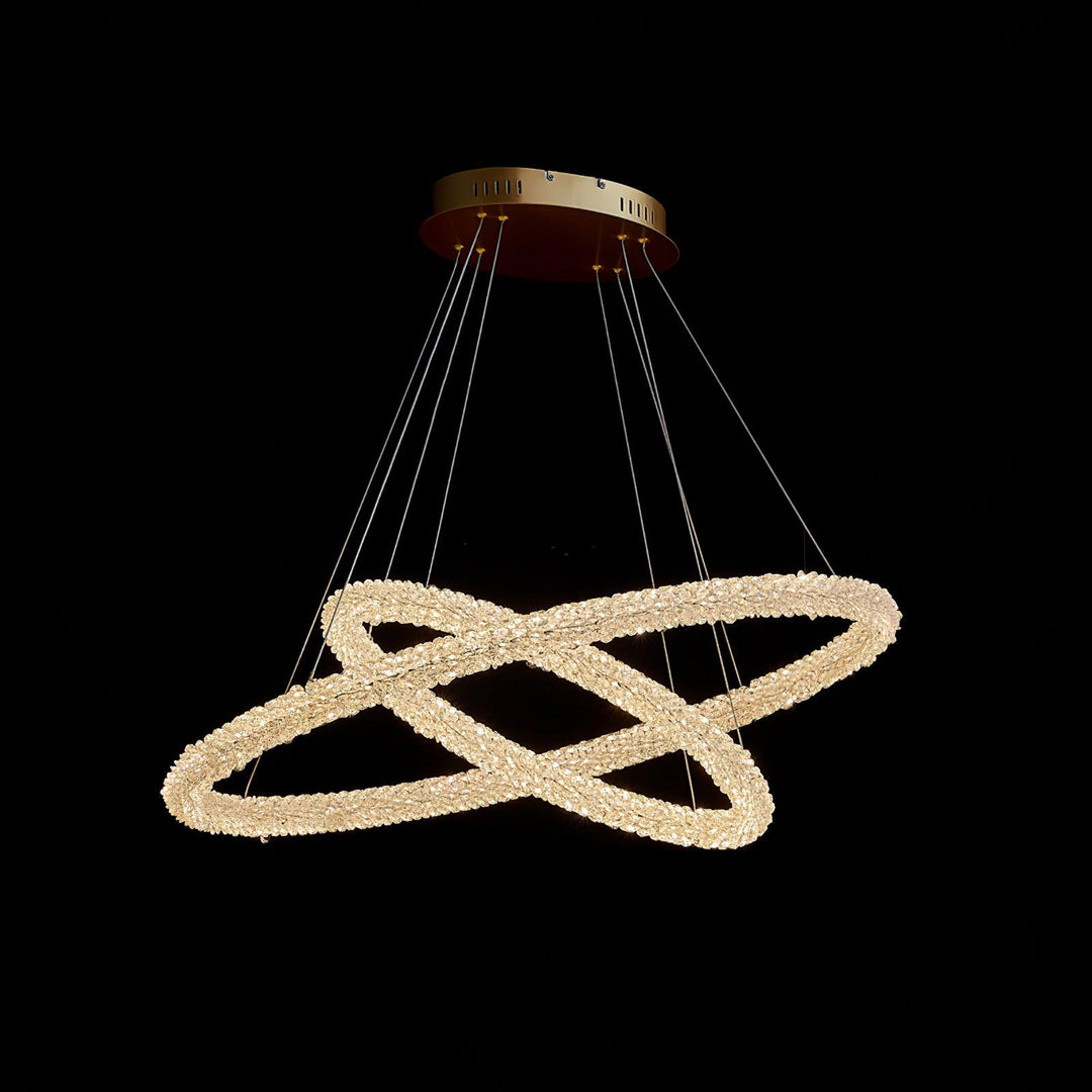 Ring Crystal Chandeliers - Vakkerlight