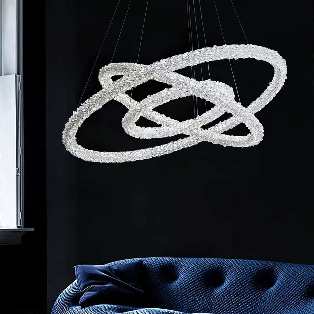 Ring Crystal Chandeliers - Vakkerlight