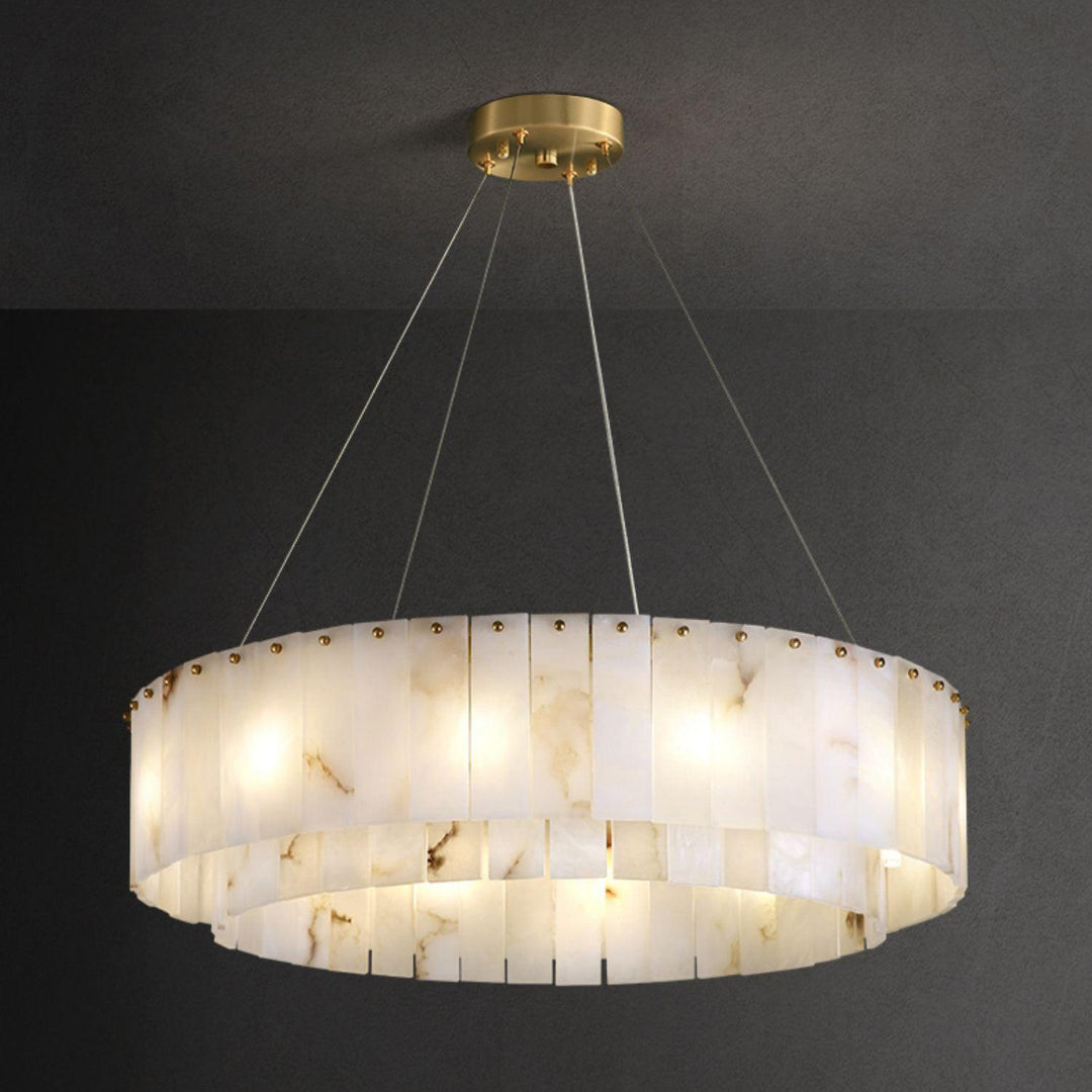 Rock Alabaster Chandelier - Vakkerlight