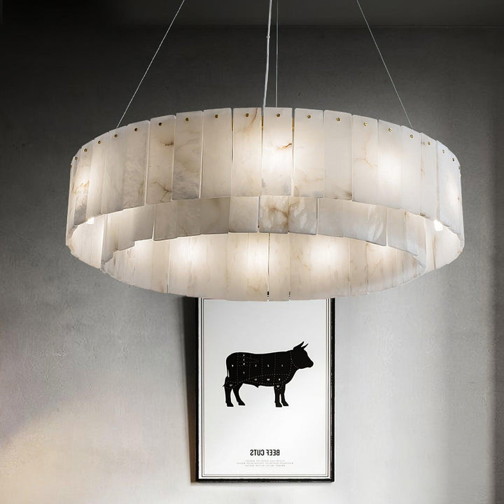 Rock Alabaster Chandelier - Vakkerlight