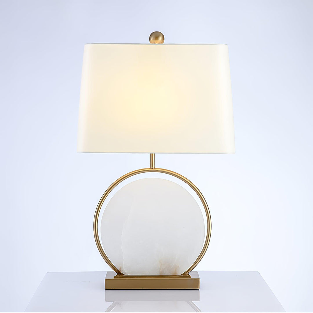 Roma White Marble Table Lamp - Vakkerlight