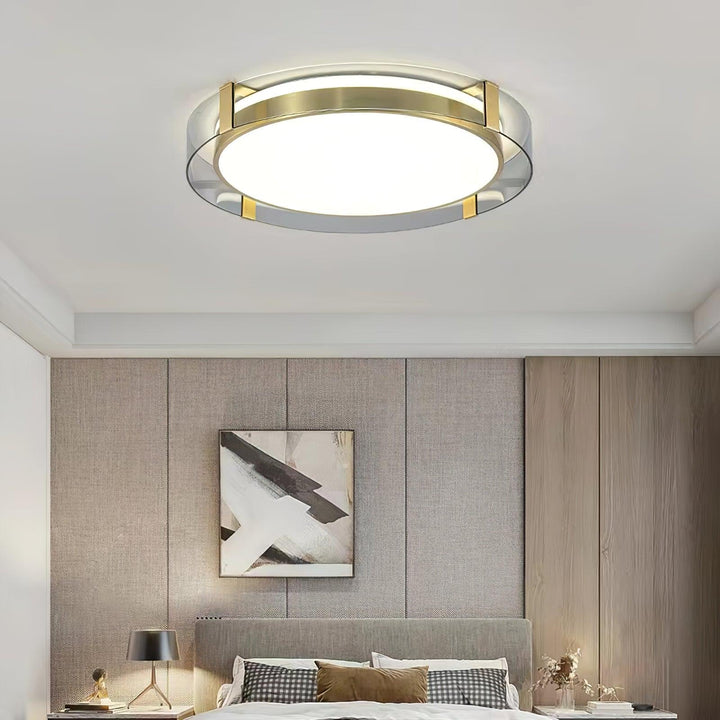 Round Low Profile Ceiling Light - Vakkerlight