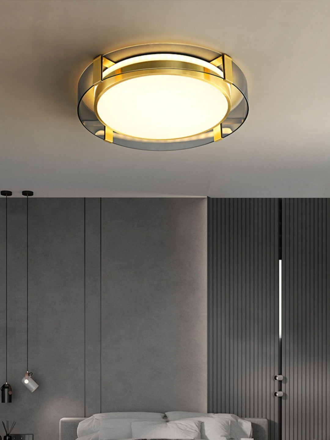 Round Low Profile Ceiling Light - Vakkerlight