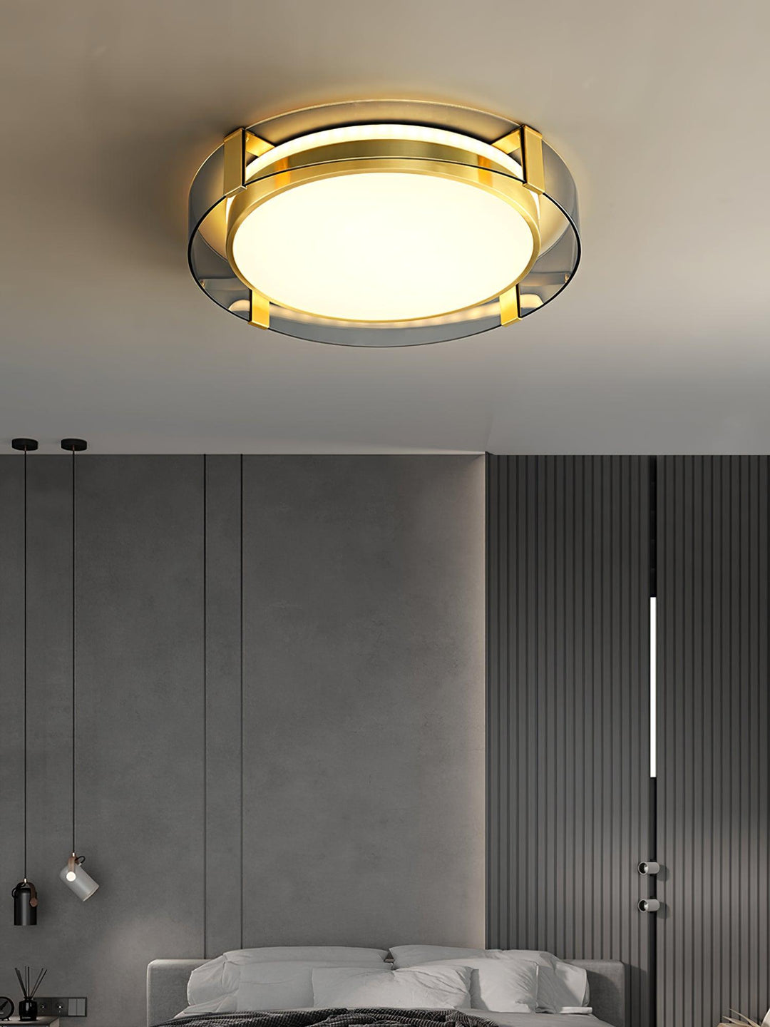 Round Low Profile Ceiling Light - Vakkerlight