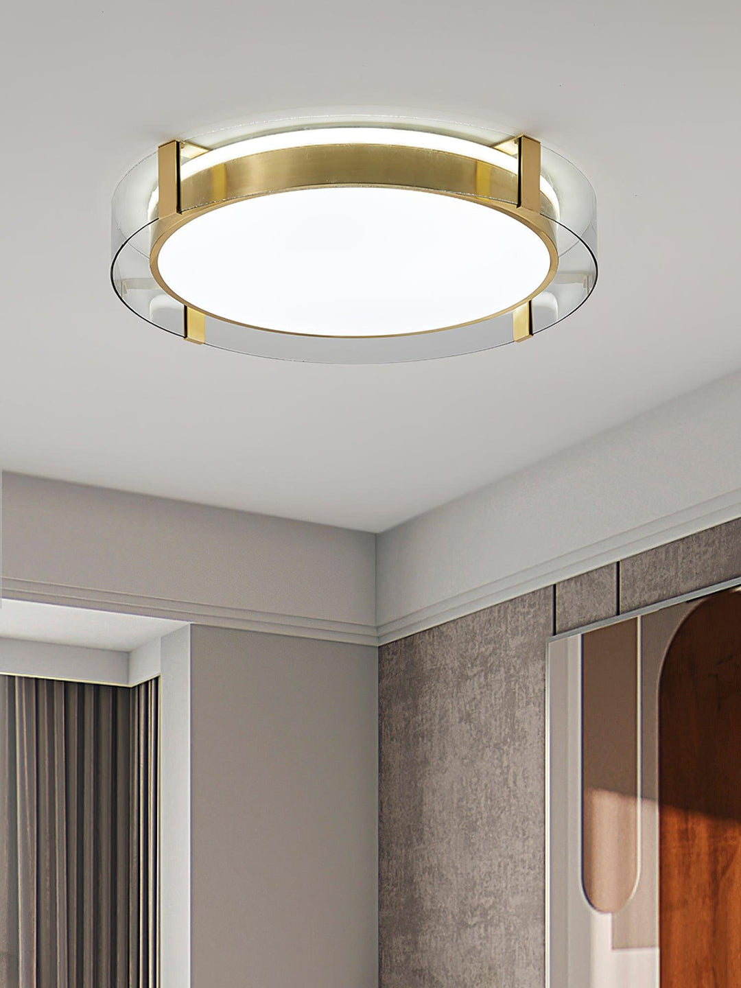 Round Low Profile Ceiling Light - Vakkerlight