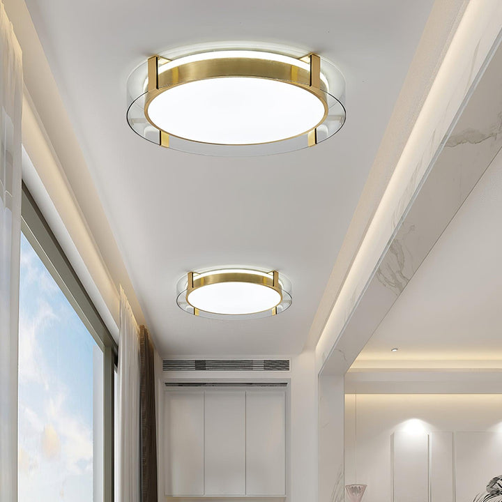 Round Low Profile Ceiling Light - Vakkerlight