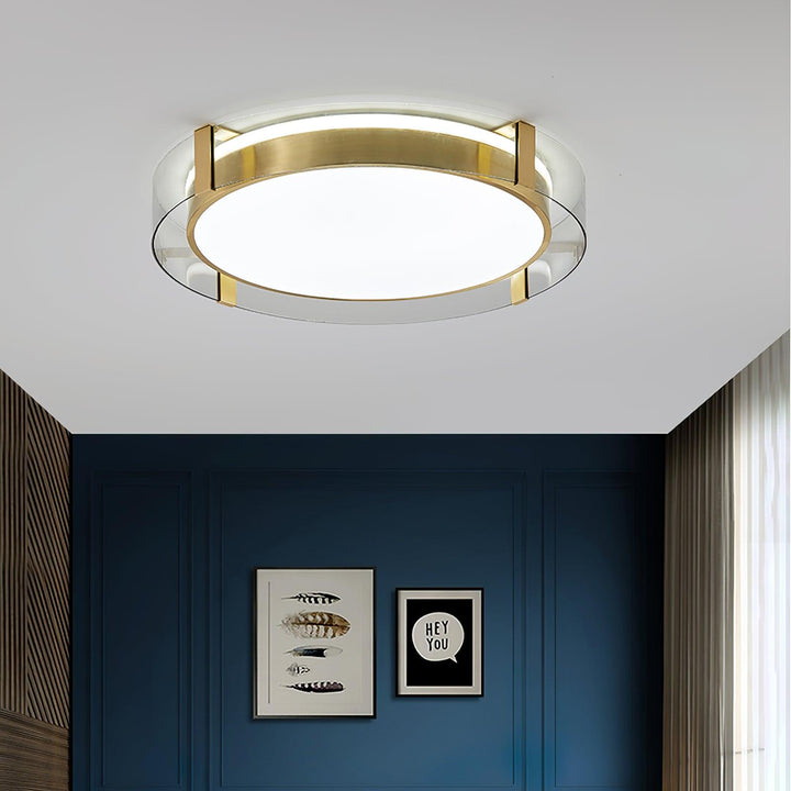 Round Low Profile Ceiling Light - Vakkerlight