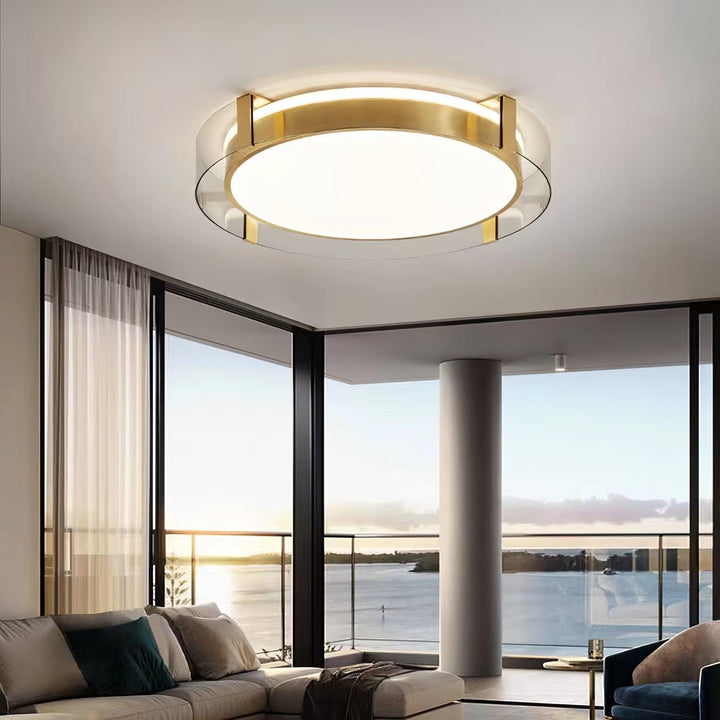 Round Low Profile Ceiling Light - Vakkerlight