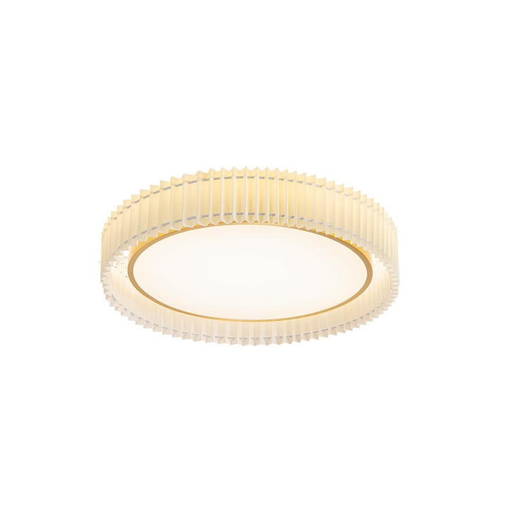 Round Pleated Ceiling Lamp - Vakkerlight