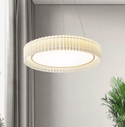 Round Pleated Pendant Lamp - Vakkerlight