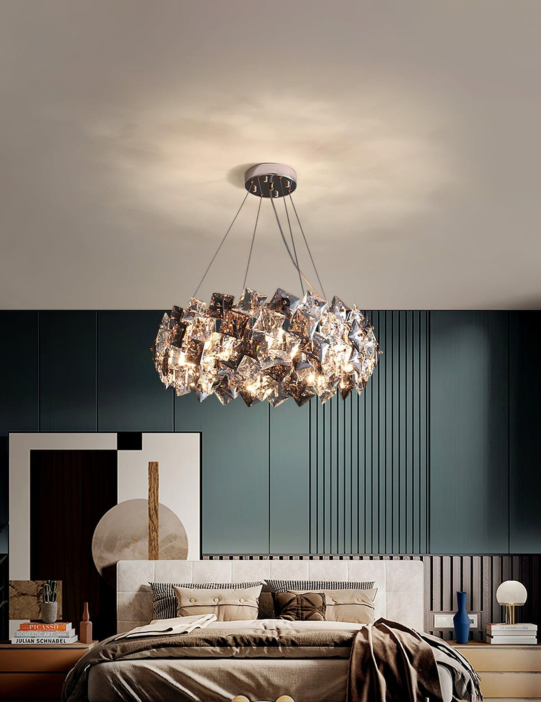 Scale Crystal Round Chandelier - Vakkerlight