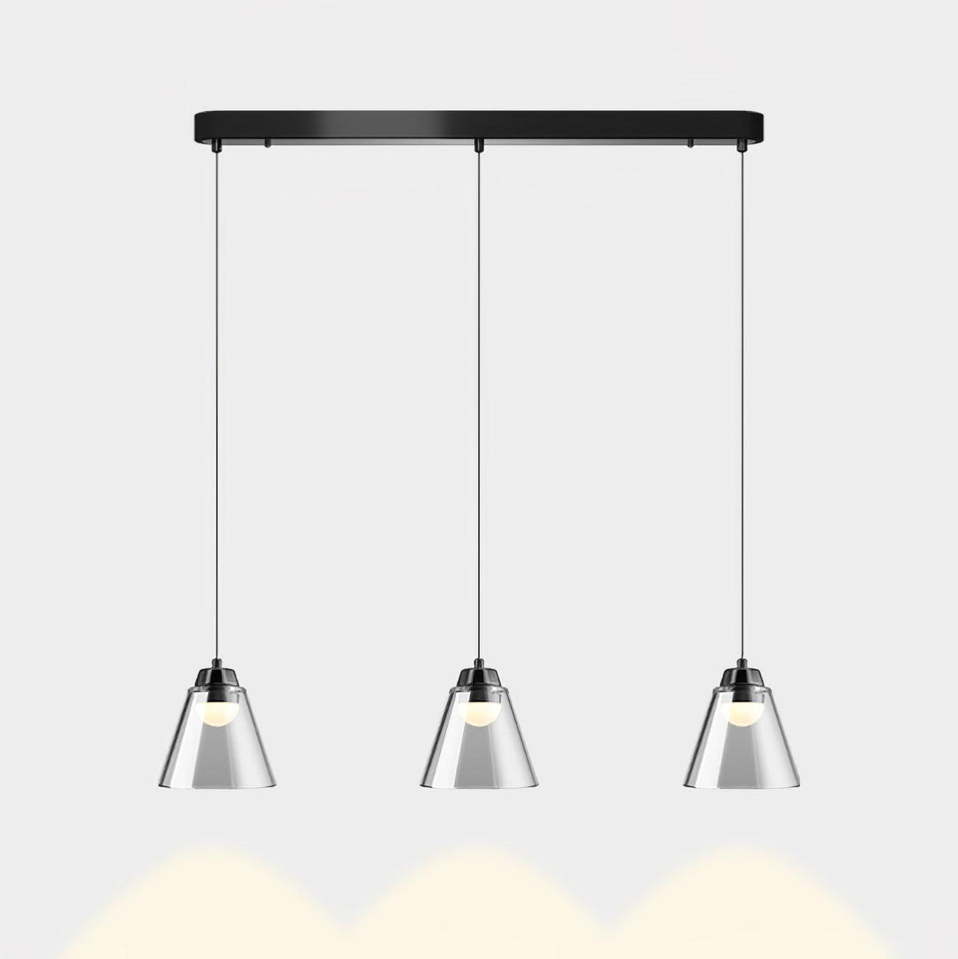 Sculptural Glass Pendant Lamp - Vakkerlight