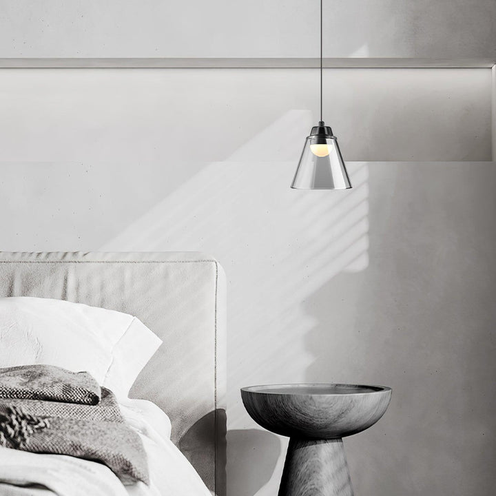 Sculptural Glass Pendant Lamp - Vakkerlight