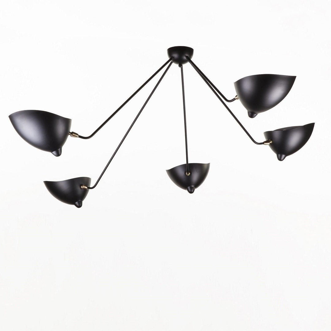 Serge Mouille Ceiling Lamp B - Vakkerlight