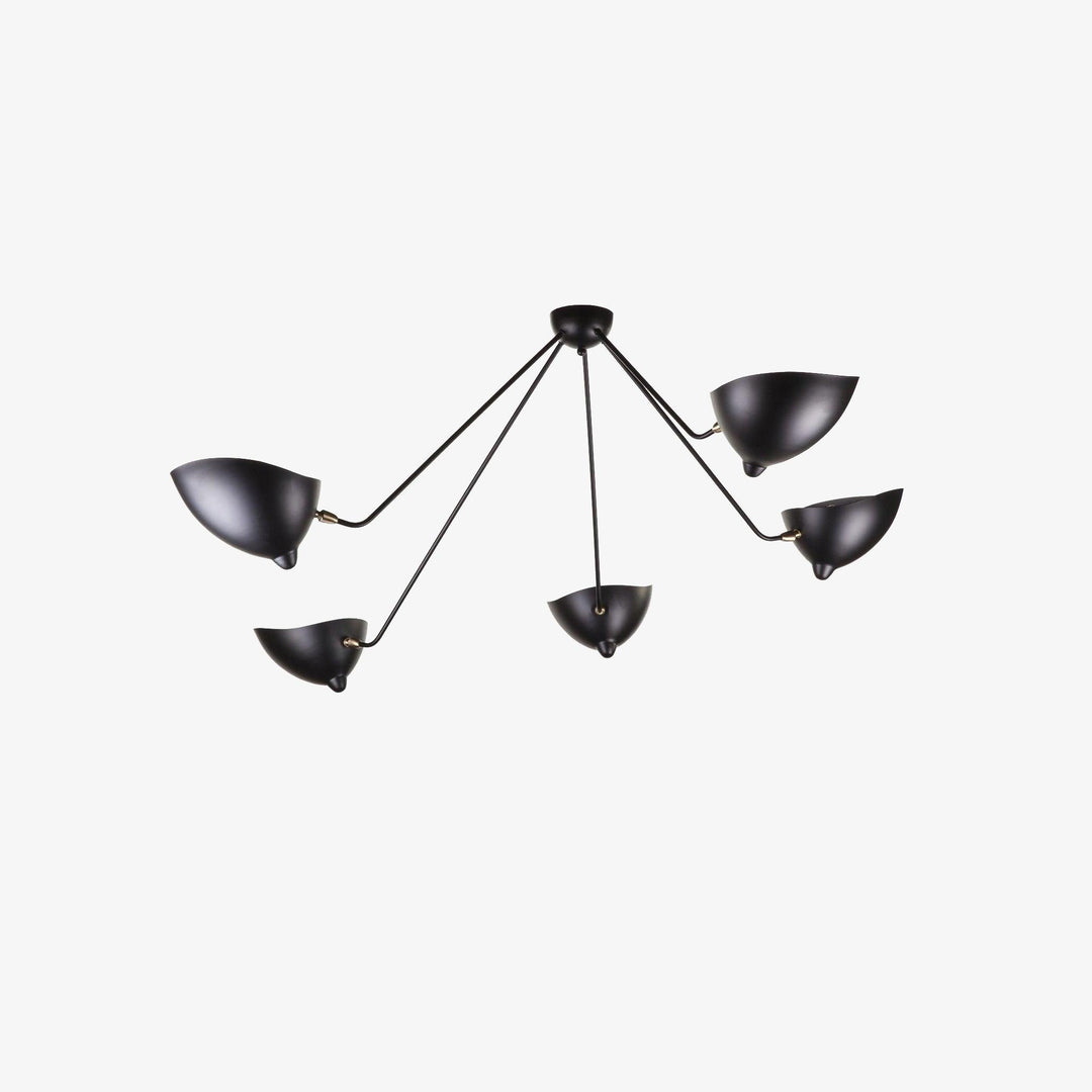 Serge Mouille Ceiling Lamp B - Vakkerlight