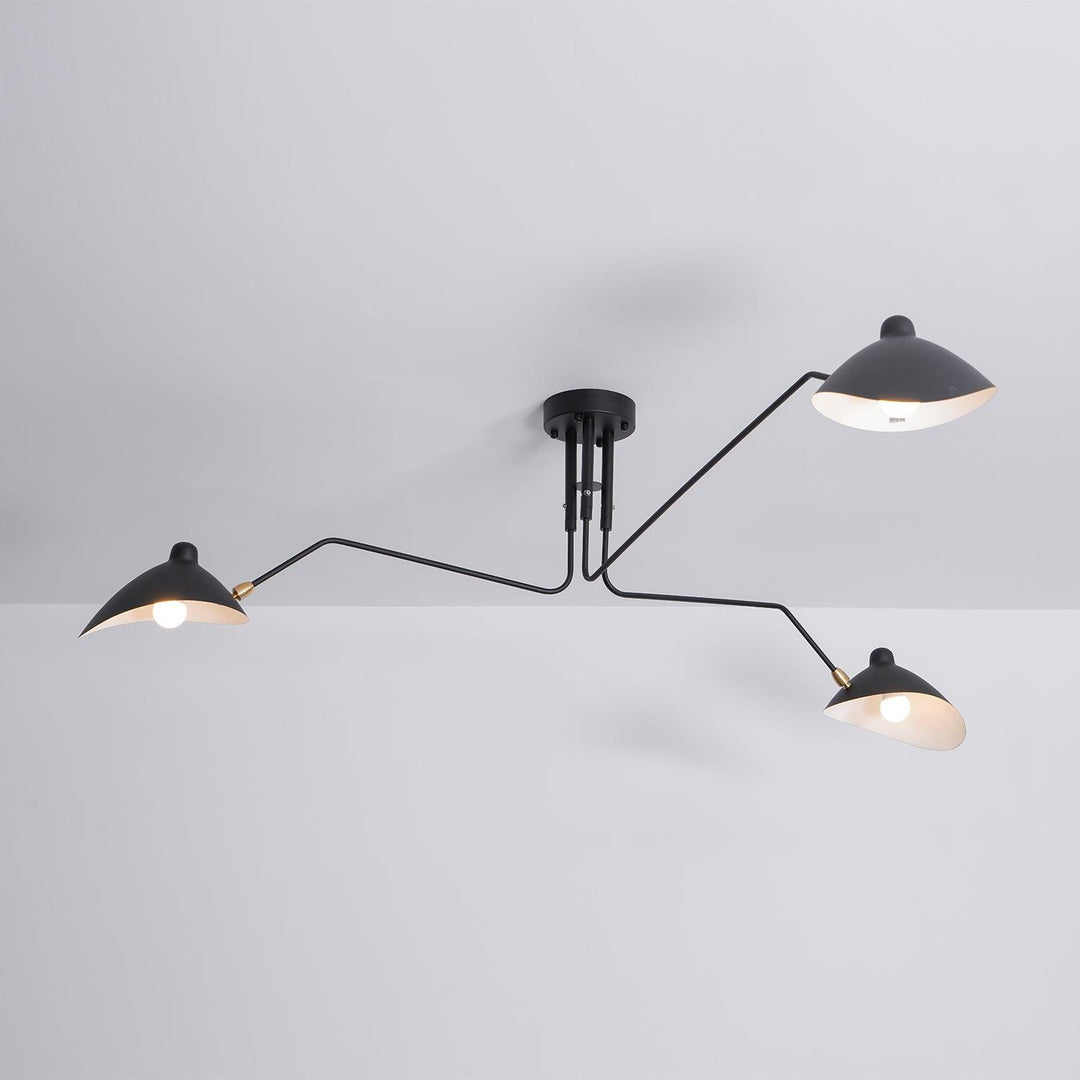 Serge Mouille Ceiling Light A - Vakkerlight