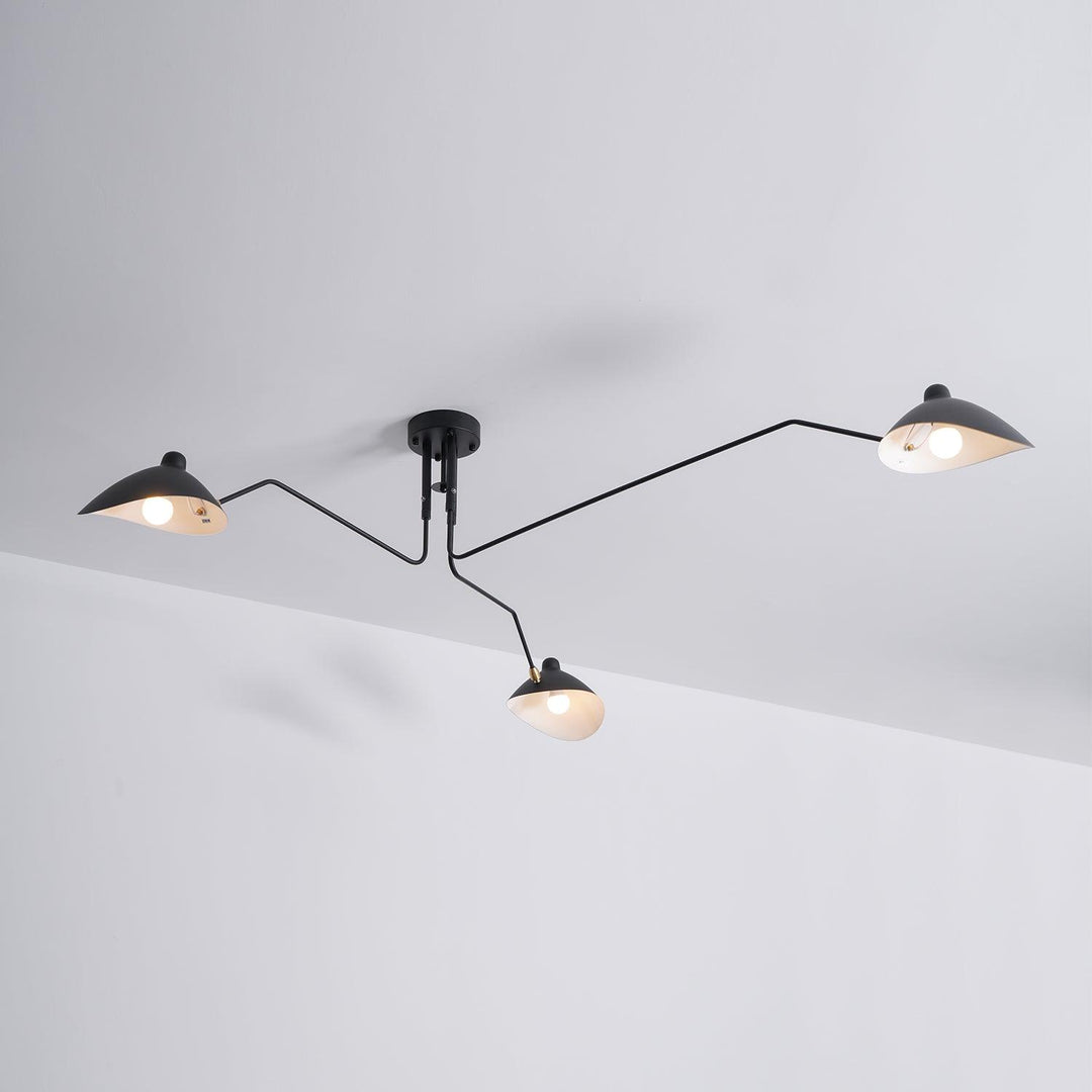 Serge Mouille Ceiling Light A - Vakkerlight