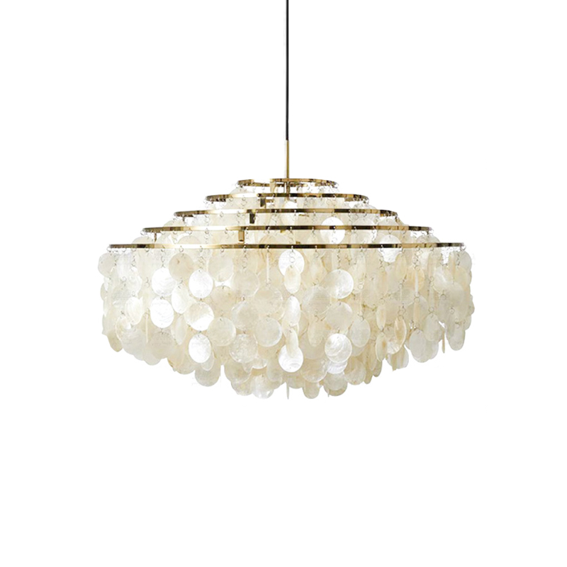 Lustre Coquillage Rond