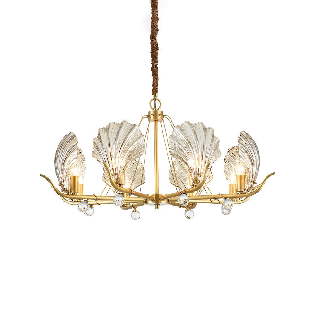 Shell Crystal Chandelier - Vakkerlight