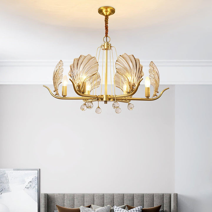 Shell Crystal Chandelier - Vakkerlight