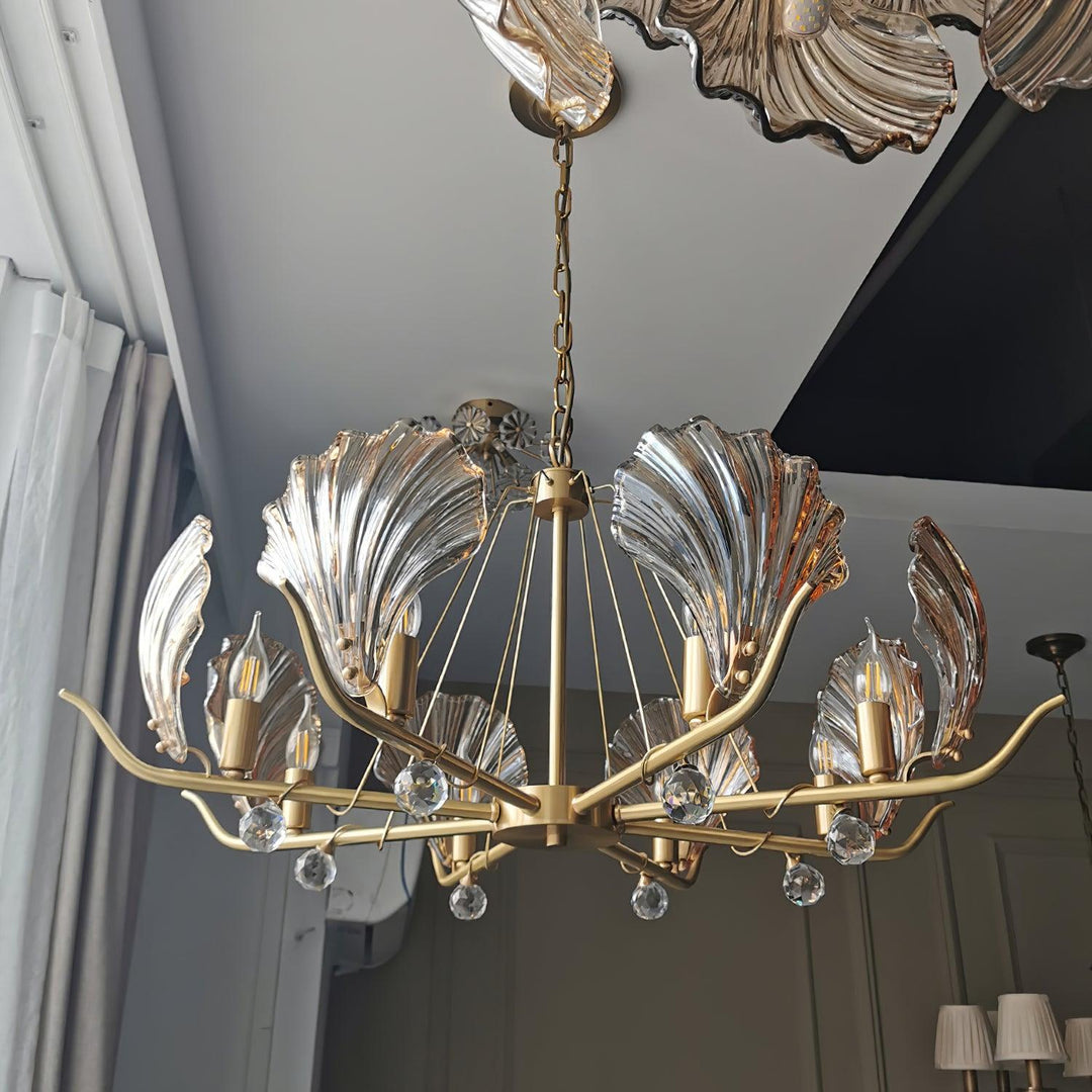 Shell Crystal Chandelier - Vakkerlight