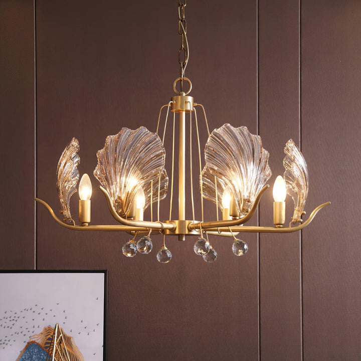 Shell Crystal Chandelier - Vakkerlight