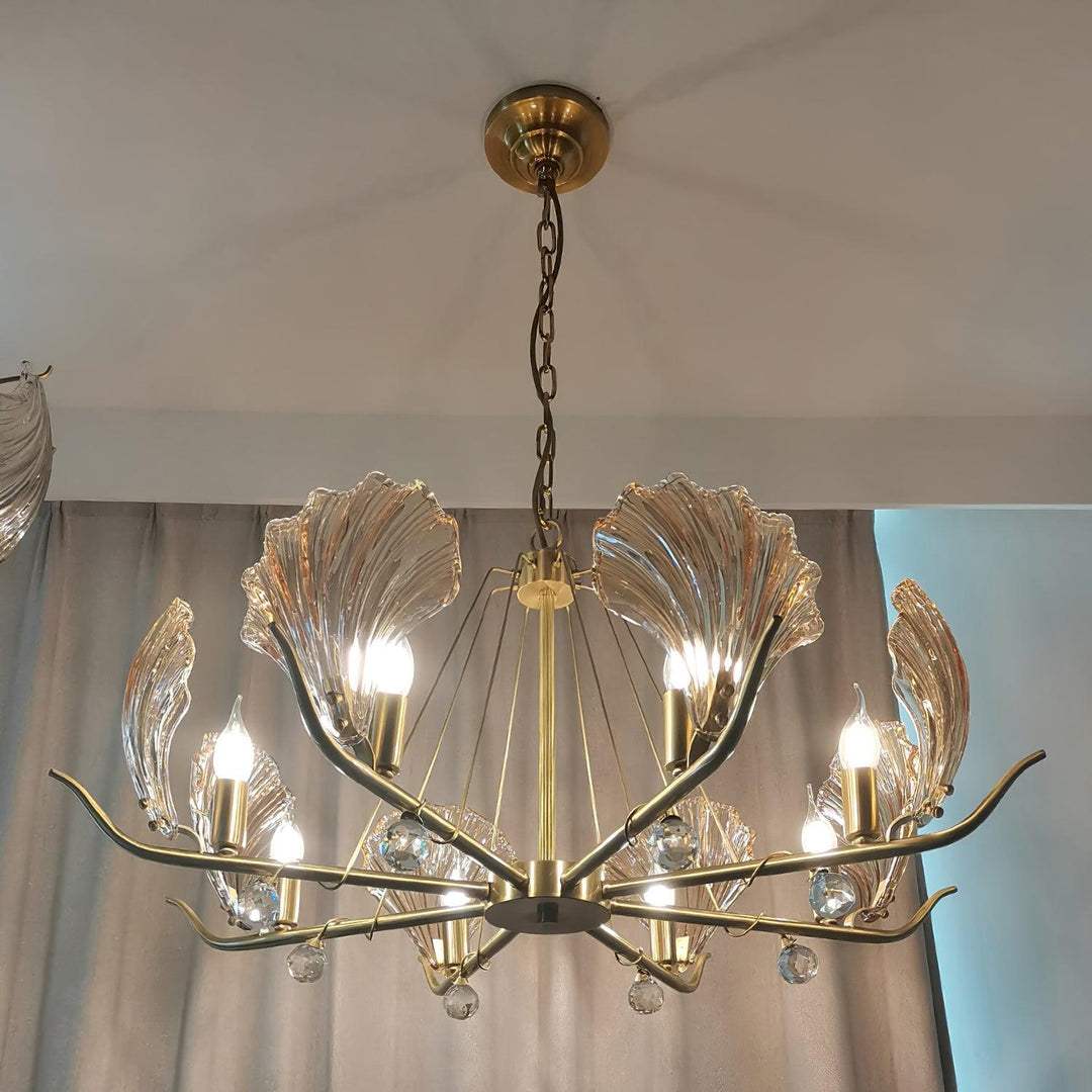 Shell Crystal Chandelier - Vakkerlight