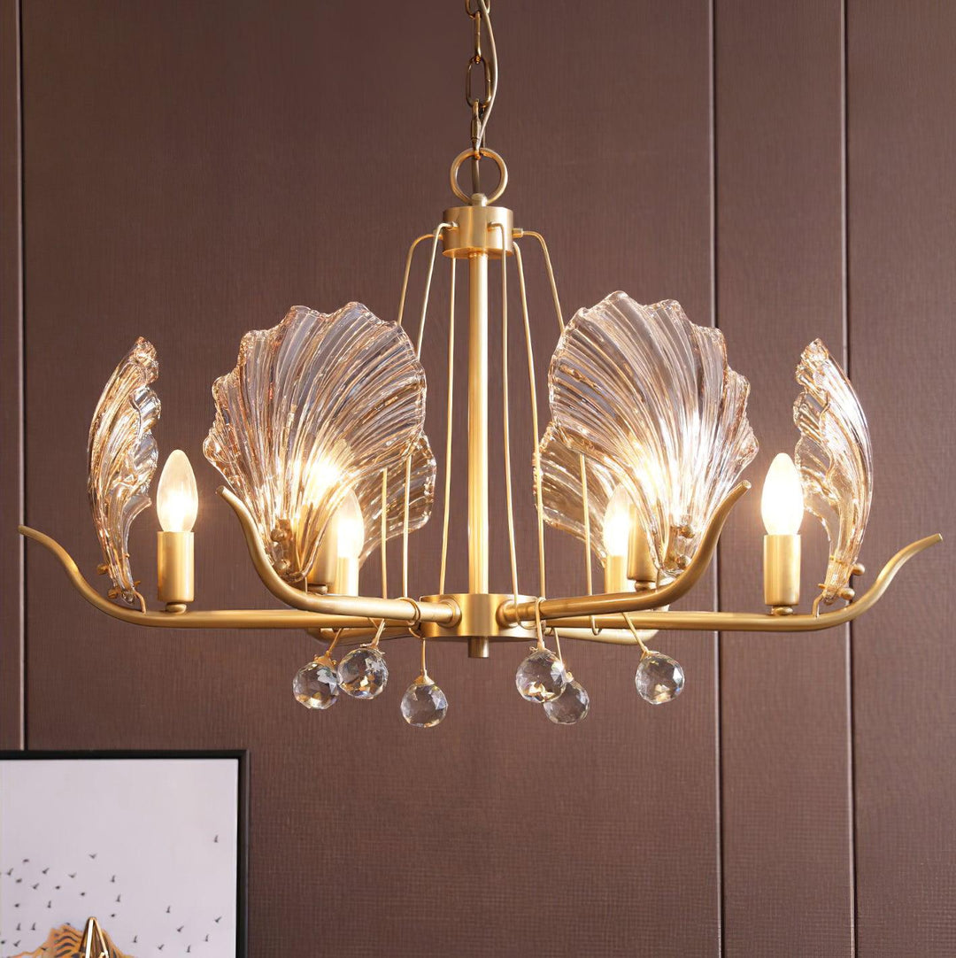 Shell Crystal Chandelier - Vakkerlight