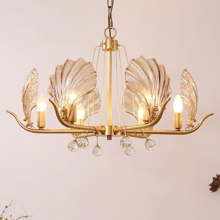 Shell Crystal Chandelier - Vakkerlight