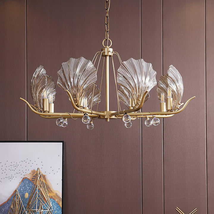 Shell Crystal Chandelier - Vakkerlight