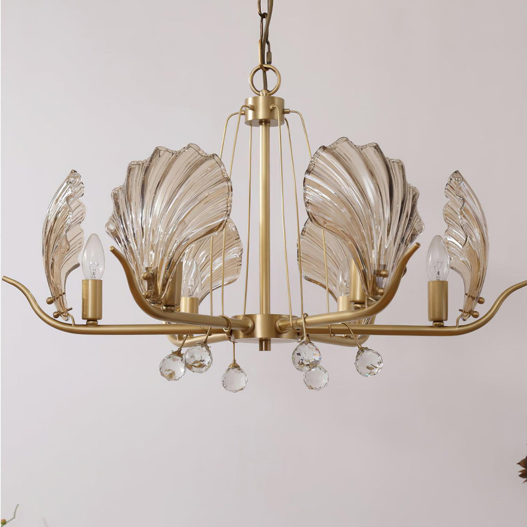 Shell Crystal Chandelier - Vakkerlight