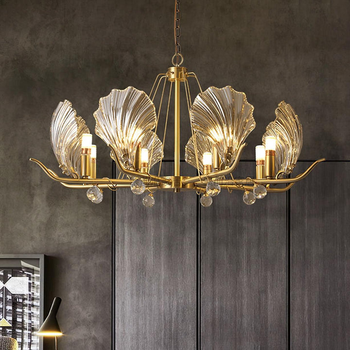 Shell Crystal Chandelier - Vakkerlight