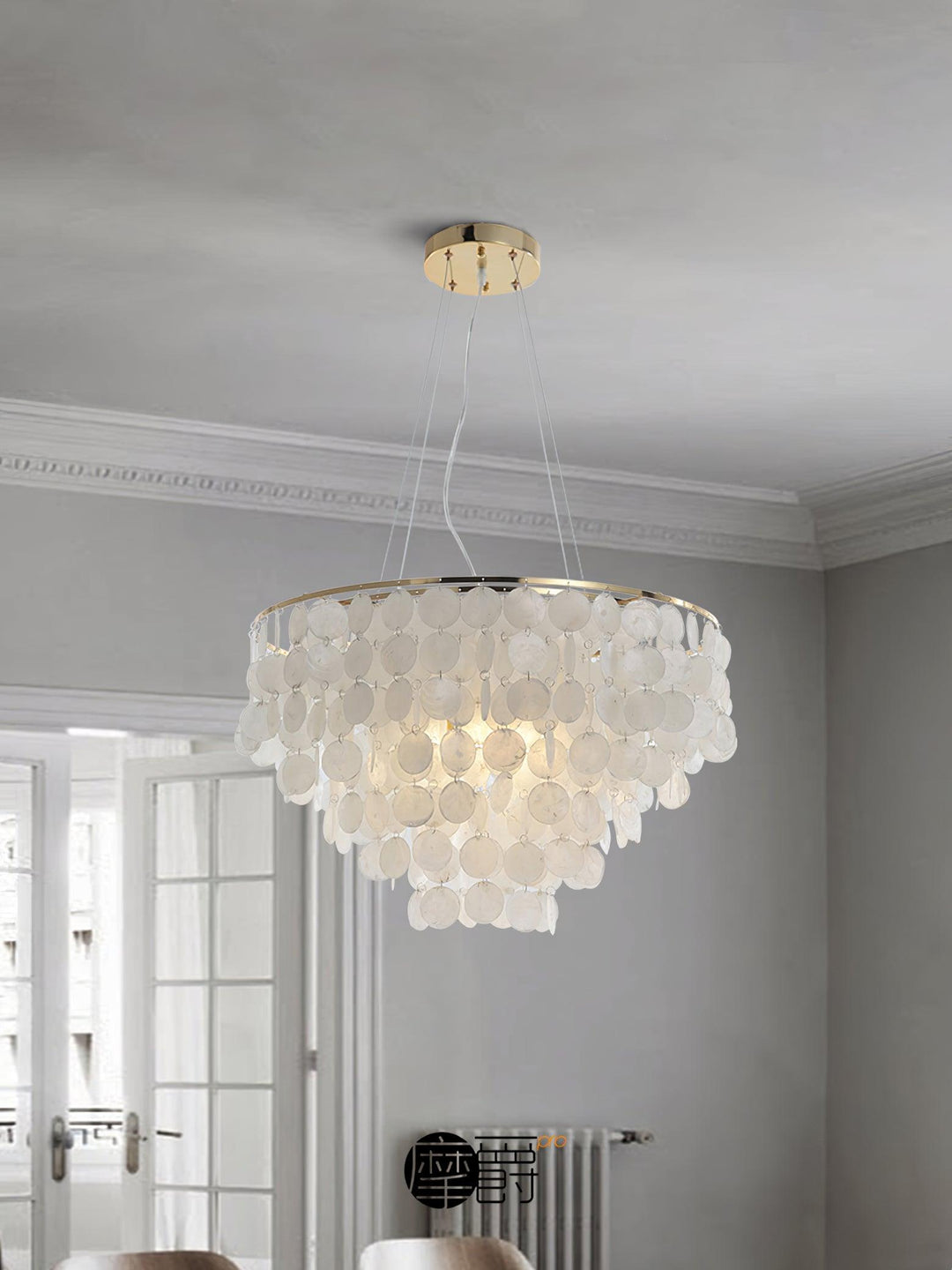 Shell Wind Chime Chandelier - Vakkerlight