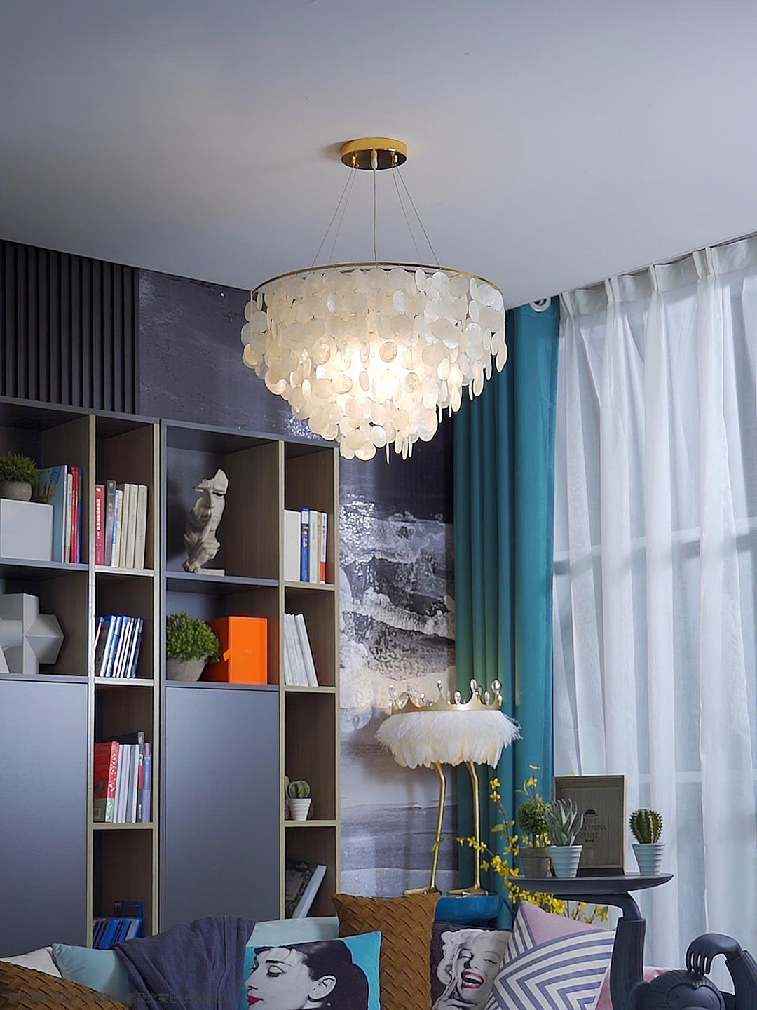 Shell Wind Chime Chandelier - Vakkerlight