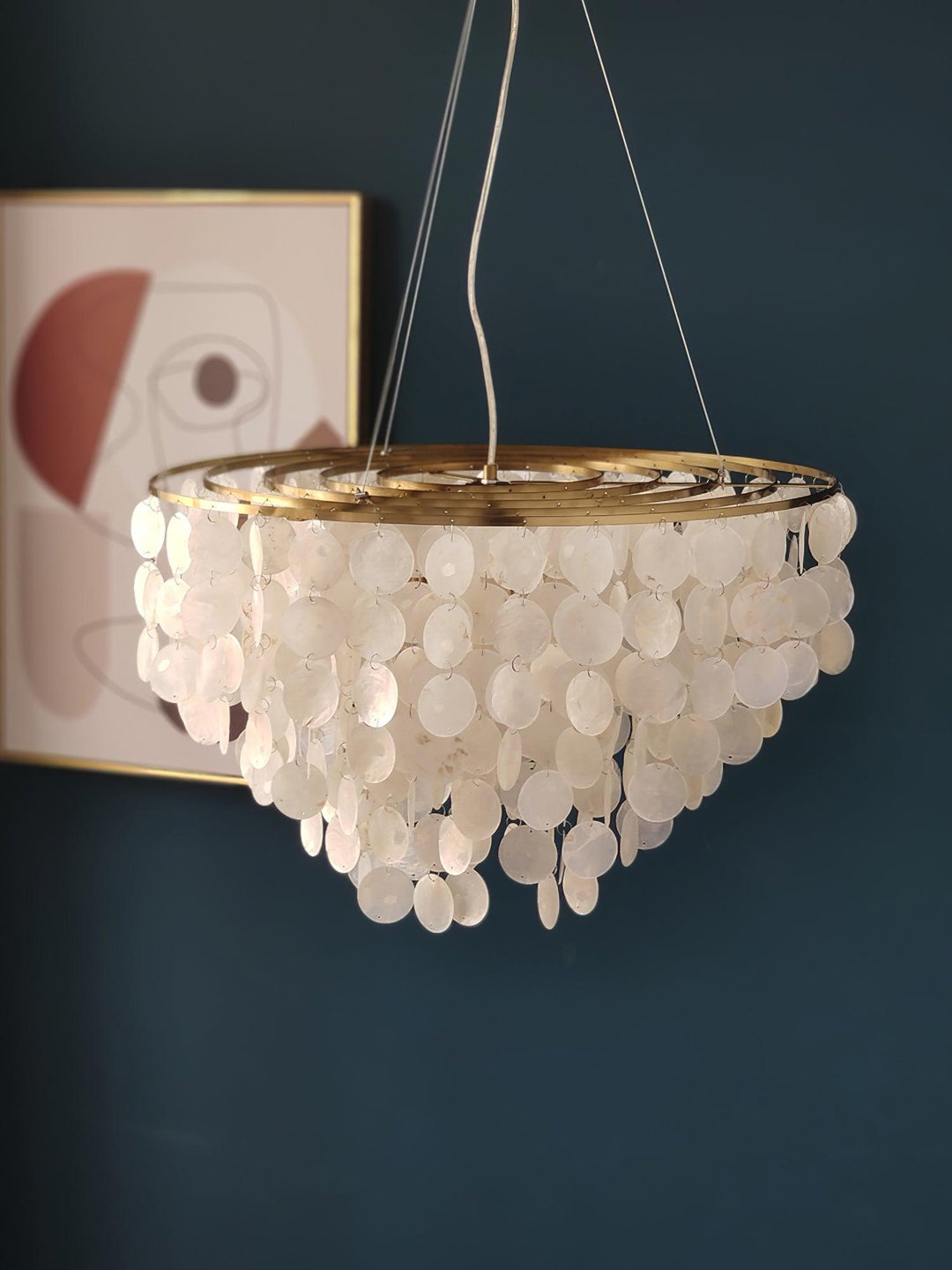 Shell Wind Chime Chandelier - Vakkerlight