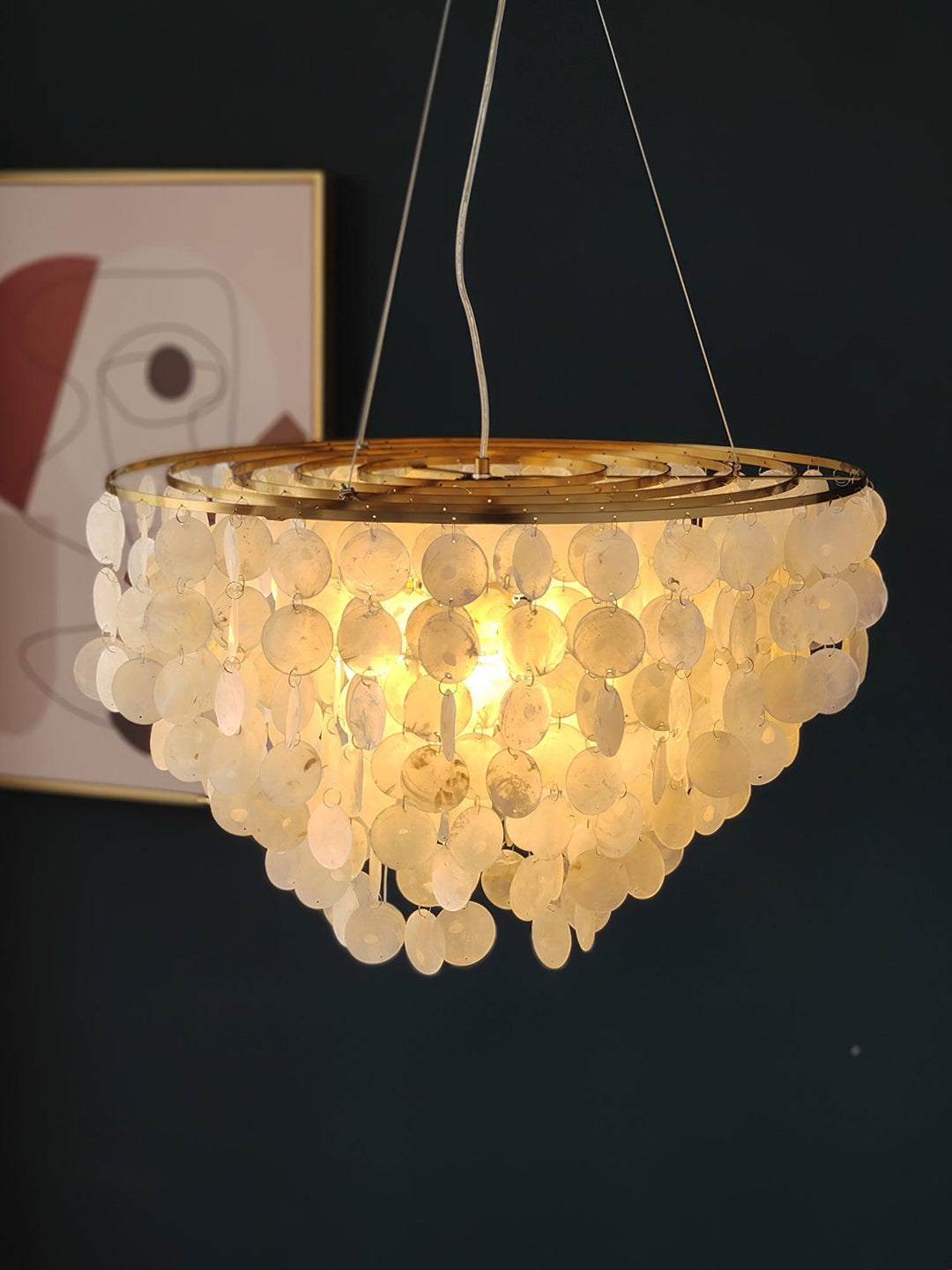 Shell Wind Chime Chandelier - Vakkerlight