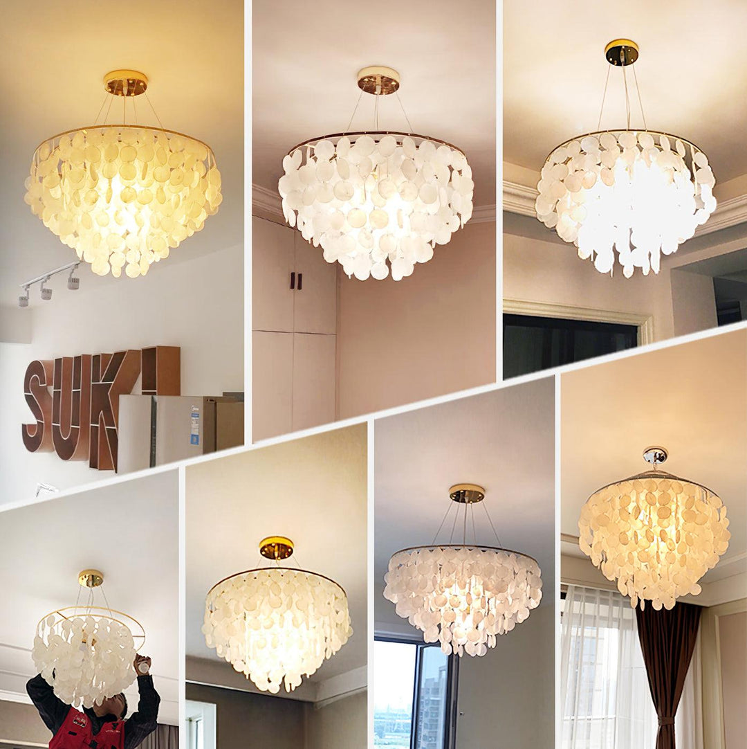 Shell Wind Chime Chandelier - Vakkerlight