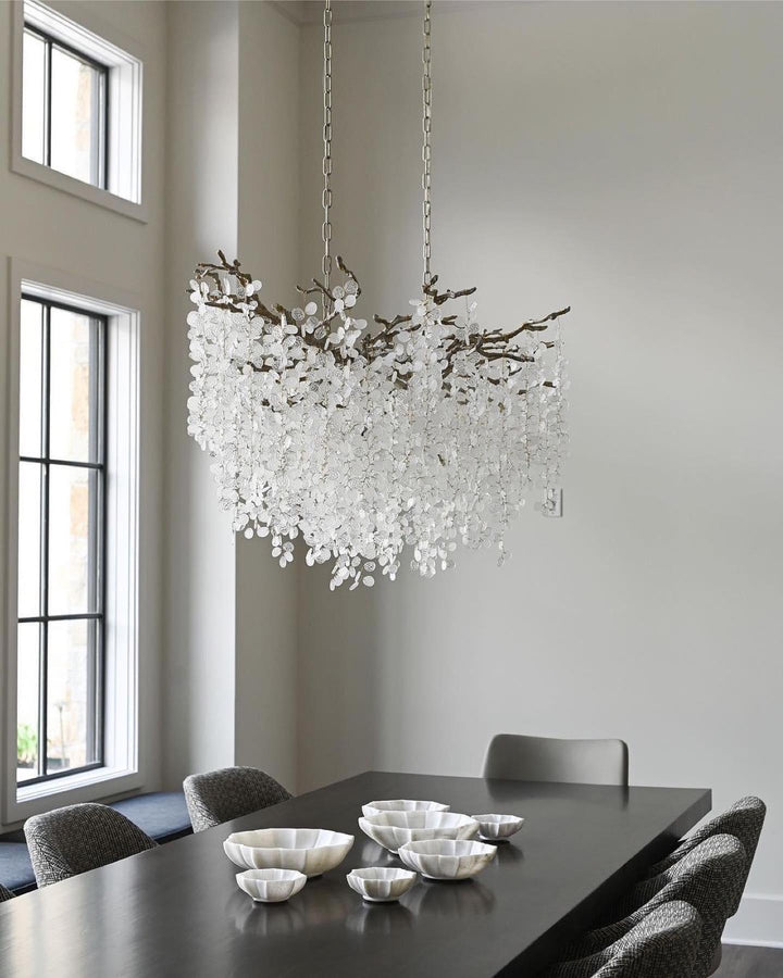 Shiro Noda Crystal Chandelier - Vakkerlight