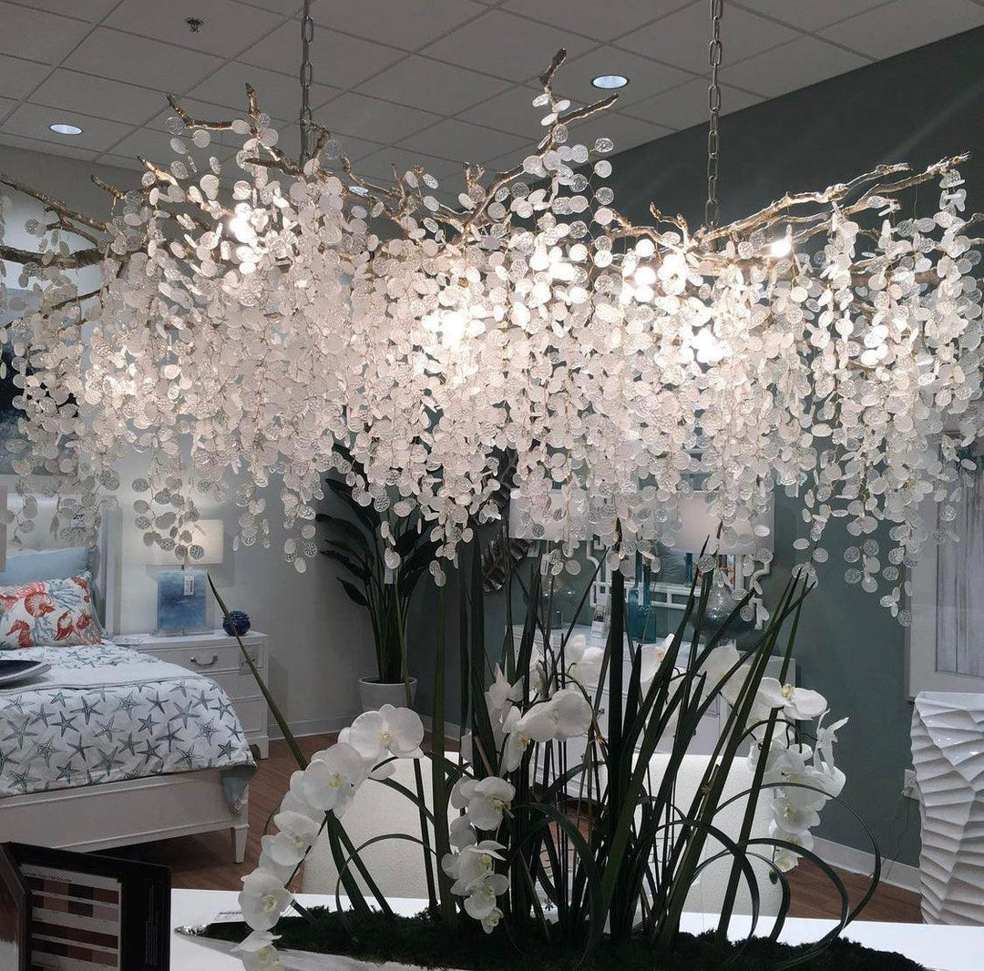 Shiro Noda Crystal Chandelier - Vakkerlight