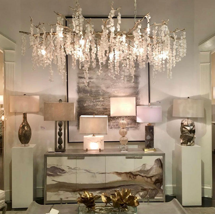 Shiro Noda Crystal Chandelier - Vakkerlight