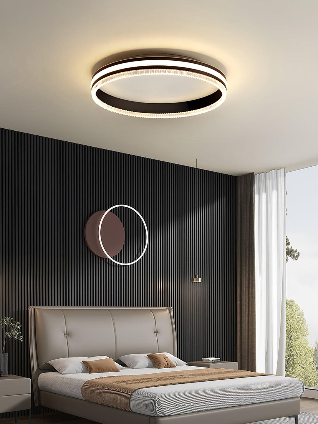 Simple Acrylic Ring Ceiling Light - Vakkerlight