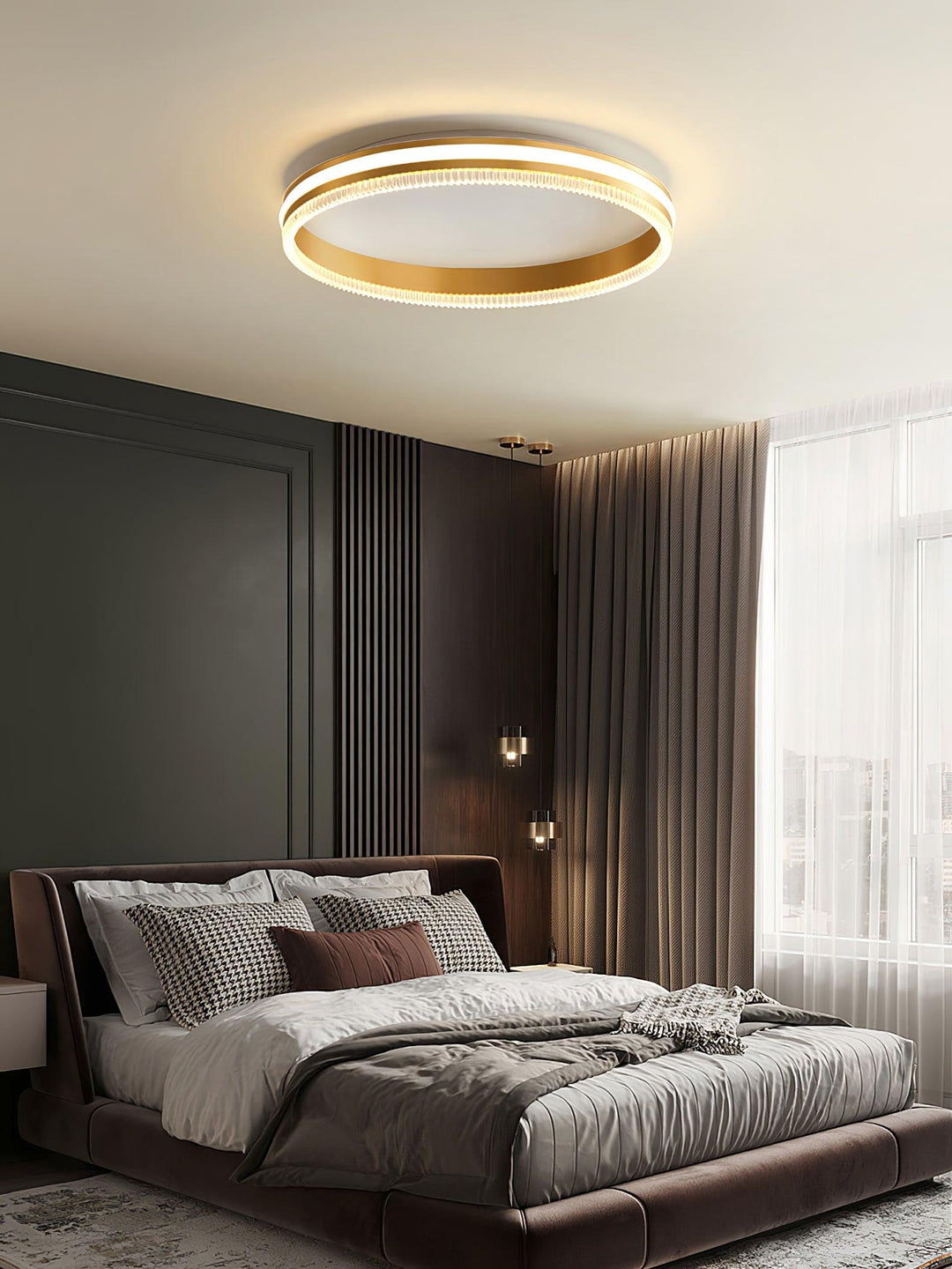 Simple Acrylic Ring Ceiling Light - Vakkerlight