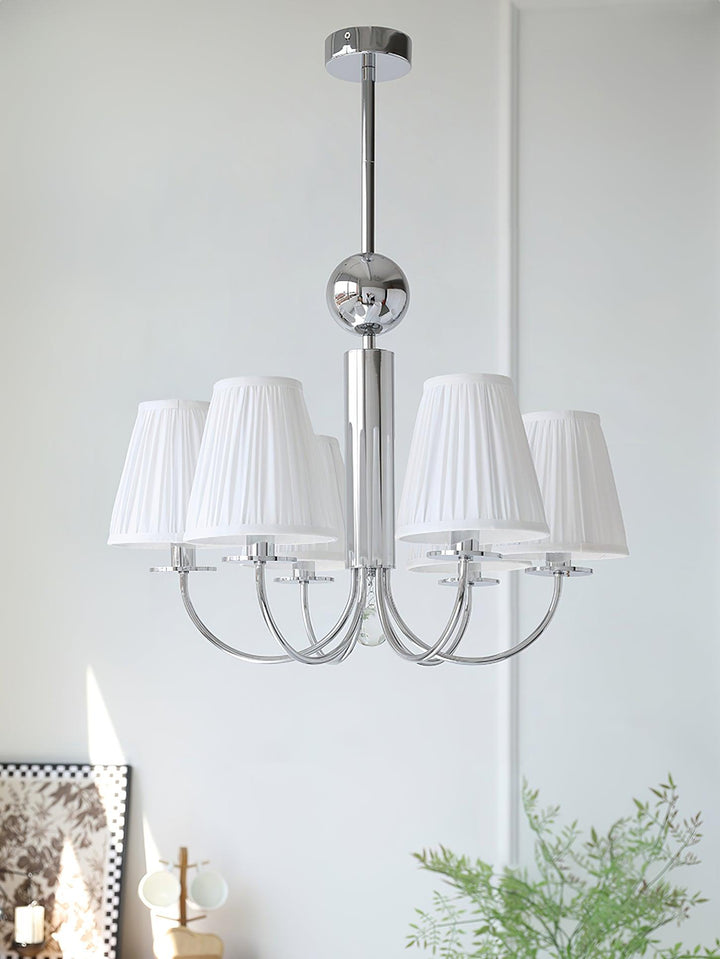 Simplicity Chrome Chandelier - Vakkerlight