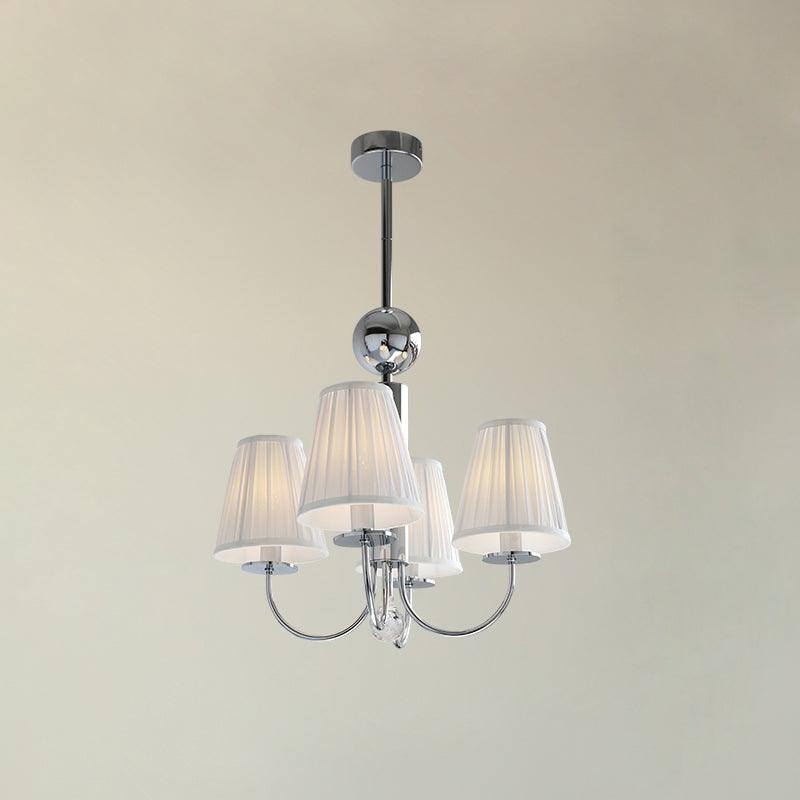 Simplicity Chrome Chandelier - Vakkerlight