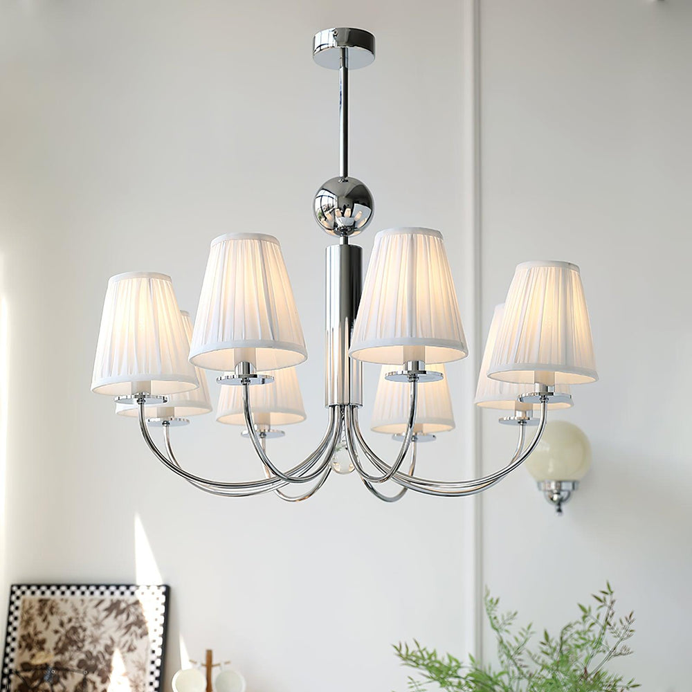 Simplicity Chrome Chandelier - Vakkerlight