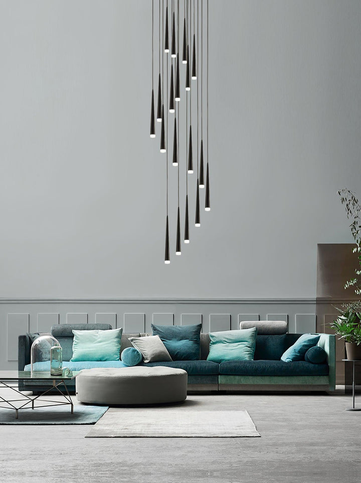 Slender Cone Chandelier - Vakkerlight